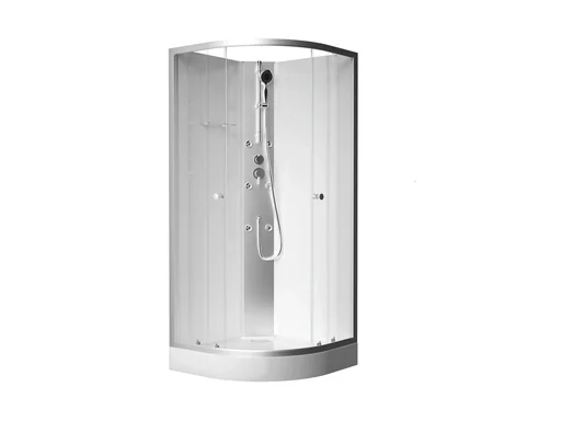 "Komplettdusche "White Oasis" 90 x 90 x 210 cm image"