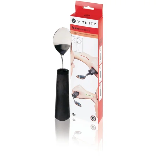 "Cutlery - Bendable Black Spoon image"