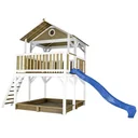 Simba Play Tower Brown/White - Blue Slide