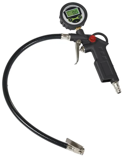 "Digital tire pressure gauge image"