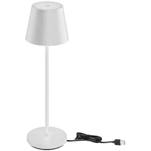 "VT-7522 Table Lamp - 3000K - Dimmable by Touch - Rechargeable - White - IP54 image"