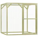 Chicken coop 1.5x1.5x1.5 m impregnated
