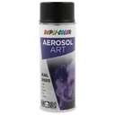 Aerosol Art spray can, RAL 9005, jet black, matt, 400 ml