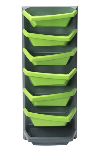 "Planting system construction element "Vertical Garden", color lime image"