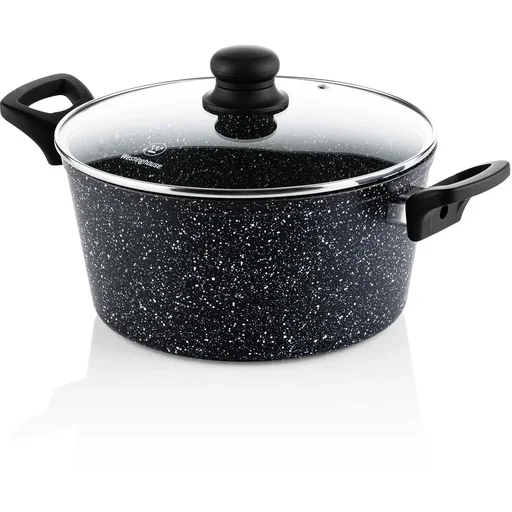 "Frying pan Ø24 cm (12.5") Black Marble image"