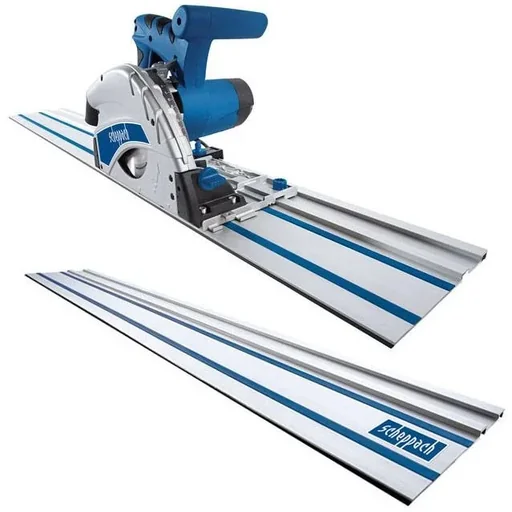 "Miter saw PL55 - 1200W | 160mm | 230-240V - + 140cm | incl. additional guide 140cm image"
