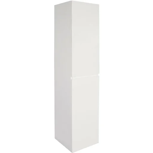 "Concept Bath Tall Cabinet Right White FSC image"