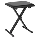 Piano stool piano bench piano bench cosmetic stool height adjustable foldable metal artificial leather foam