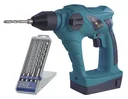 Pneumatic hammer drill 18 Volt Li-Ion