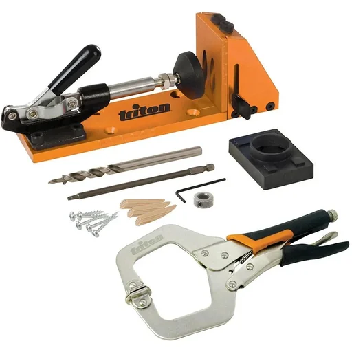 "8-piece blind hole template with clamp TW8CPHJ image"