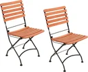 2 x folding chair "Vienna"