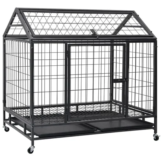 "Dog bench with wheels robust 98x image"