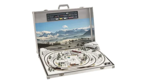"Model railway case Interlaken image"