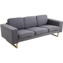 Upholstered sofa as 3-seater
