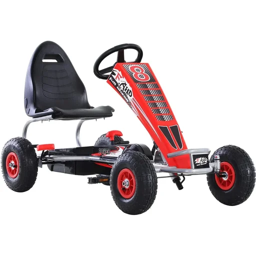 "Go-Kart with handbrake red image"