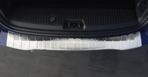"Stainless steel loading sill protector for Ford Tourneo Courier II / Transit Courier II, built from 2014> image"