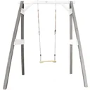 Single swing grey / white