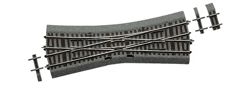 "Simple EKW15 crossover switch for manual operation, with bedding. English design with internal switches. image"