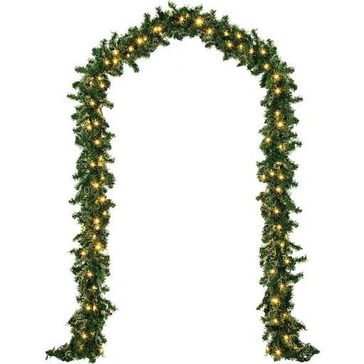 "Christmas wreath 5M - Incl. remote control for indoor/outdoor image"