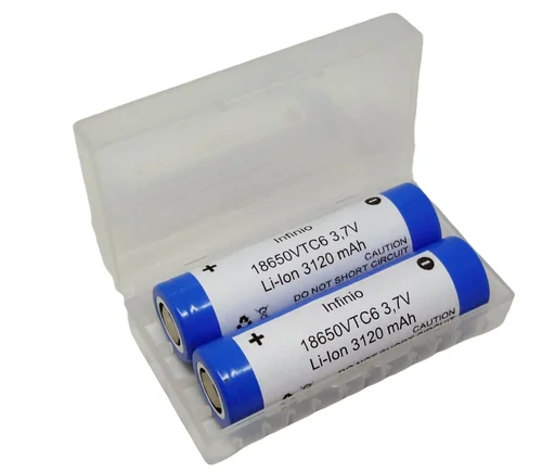 "Lithium-ion battery with 3120 mAh and 3.7 Volt - box of 2 image"