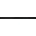 Cable duct 110 x 6 cm black