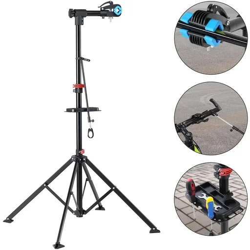 "Bicycle stand height adjustable - 108 to 190cm - up to 30kg image"