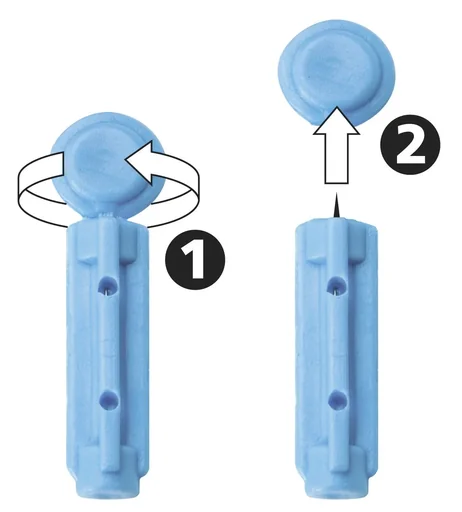 "Lancets for lancing device, “MediTouch 2”, 100 pieces image"