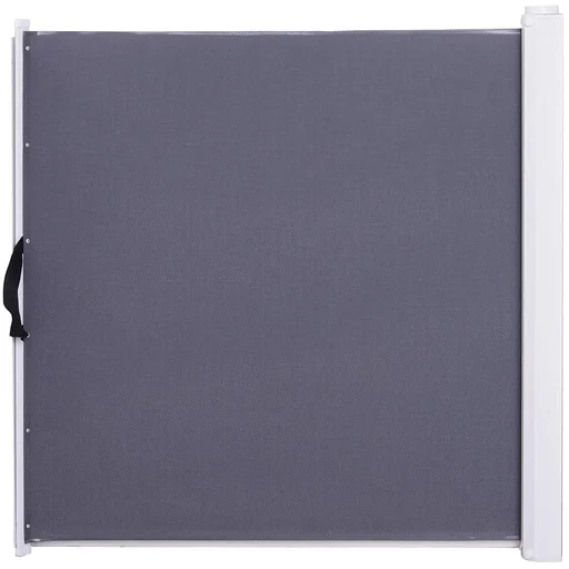 "Roll-up door safety gate image"
