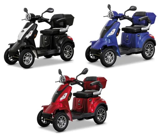 "E-Quad 25 V. 2 Blue - 1,000 Watt + Road Legal image"