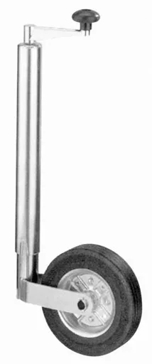 "Support wheel with steel rim, 150 kg support load image"