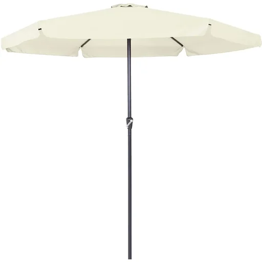 "Parasol with rotating mechanism cream Ø 330cm image"