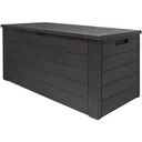 Storage box anthracite 120 x 46 x 57cm - Outdoor - Suitable for terrace, balcony and garden