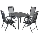 5-piece garden set - anthracite