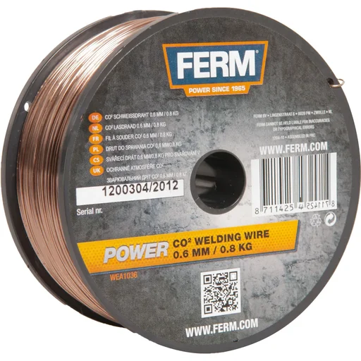 "WEA1037 welding wire CO2 0.8mm, 0.8 kg image"