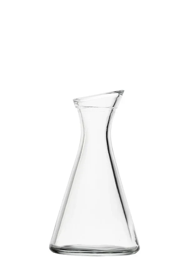 Karaf, karaf water, wijnkaraf, glazen karaf - Pisa, 0,1 l