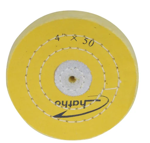 "Fabric polishing buff, hard, Ø 100 x 15 mm for PM 100 image"