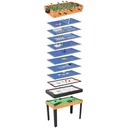 Multi-game table 15-in-1 121x61x82 cm maple wood