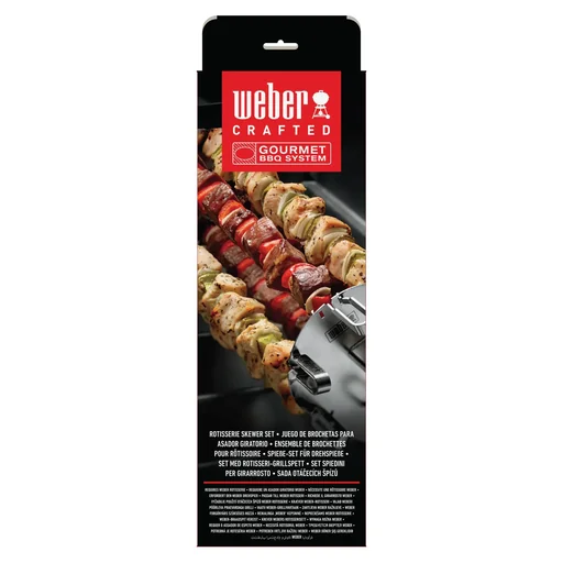 "CRAFTED skewer set for rotisserie skewers image"