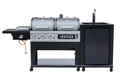 "3-in-1 combigrill met bierkoeler en tapsysteem image"