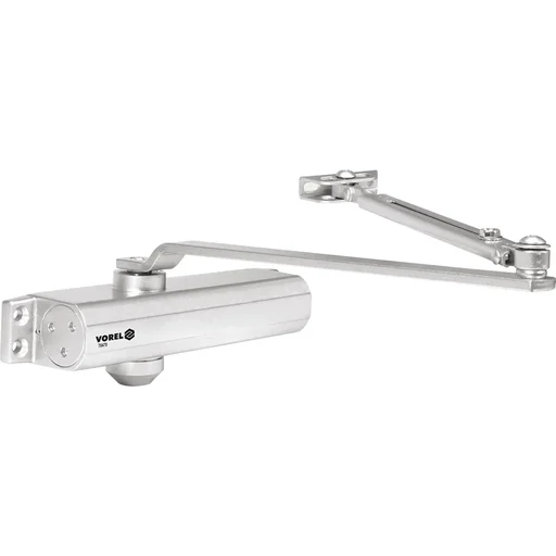 "Silent door closer - indoor - up to 85 kg - silver image"
