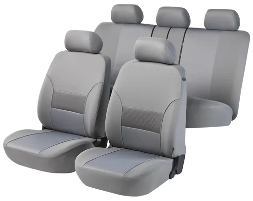 "Car seat cover Thames grey image"