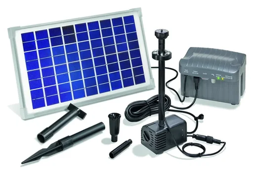 "Solar pump system "Napoli LED" - with dry-run protection image"