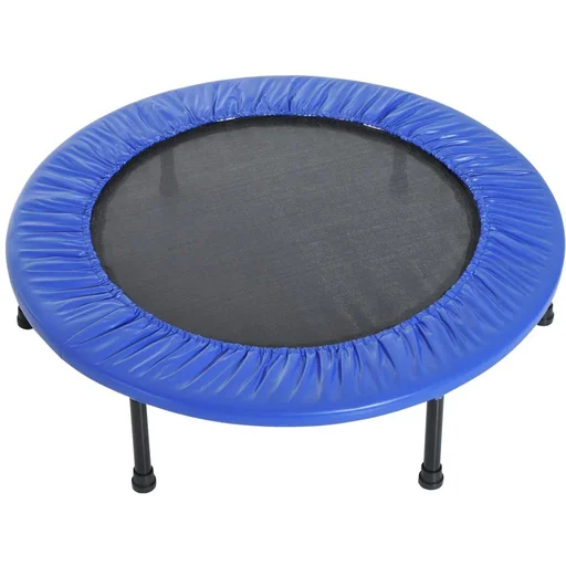 "Mini trampoline fitness garden trampoline steel PVC 91cm image"