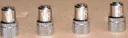 Dust caps with valve, 4 pieces