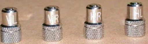"Dust caps with valve, 4 pieces image"
