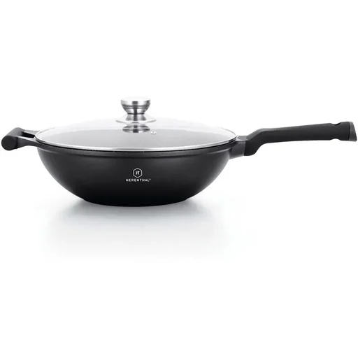 "Herenthal wok pan - marble coating - 28cm image"