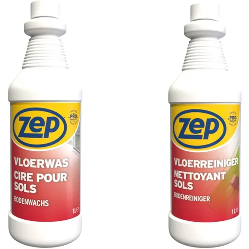 "Floor cleaner - 1L AND Floor wax - 1L image"