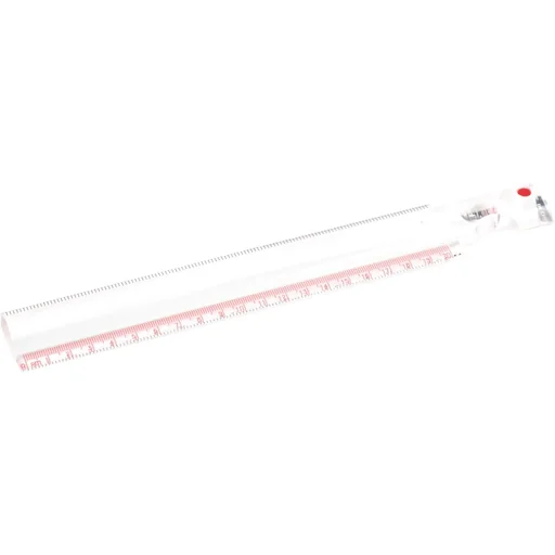 "Reading aid - ruler with magnifying glass image"