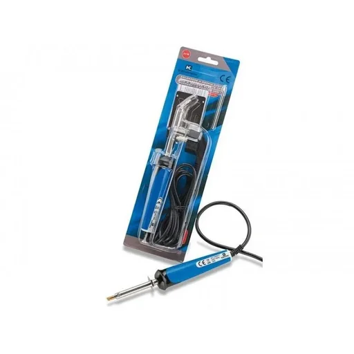 "Hobby soldering iron 60W - 500°C - incl. stand and 2x 6 mm soldering tips image"