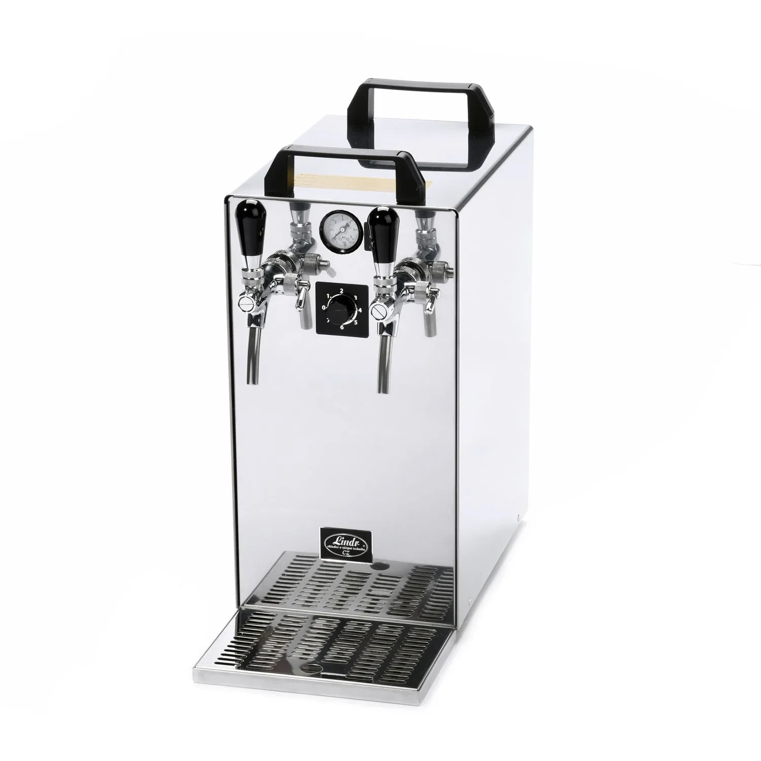 "Biertap - Kontakt 40/K Profi, thuistap, bierkoeler 2-lijns, membraanpomp, 50 liter/uur, Green Line image"